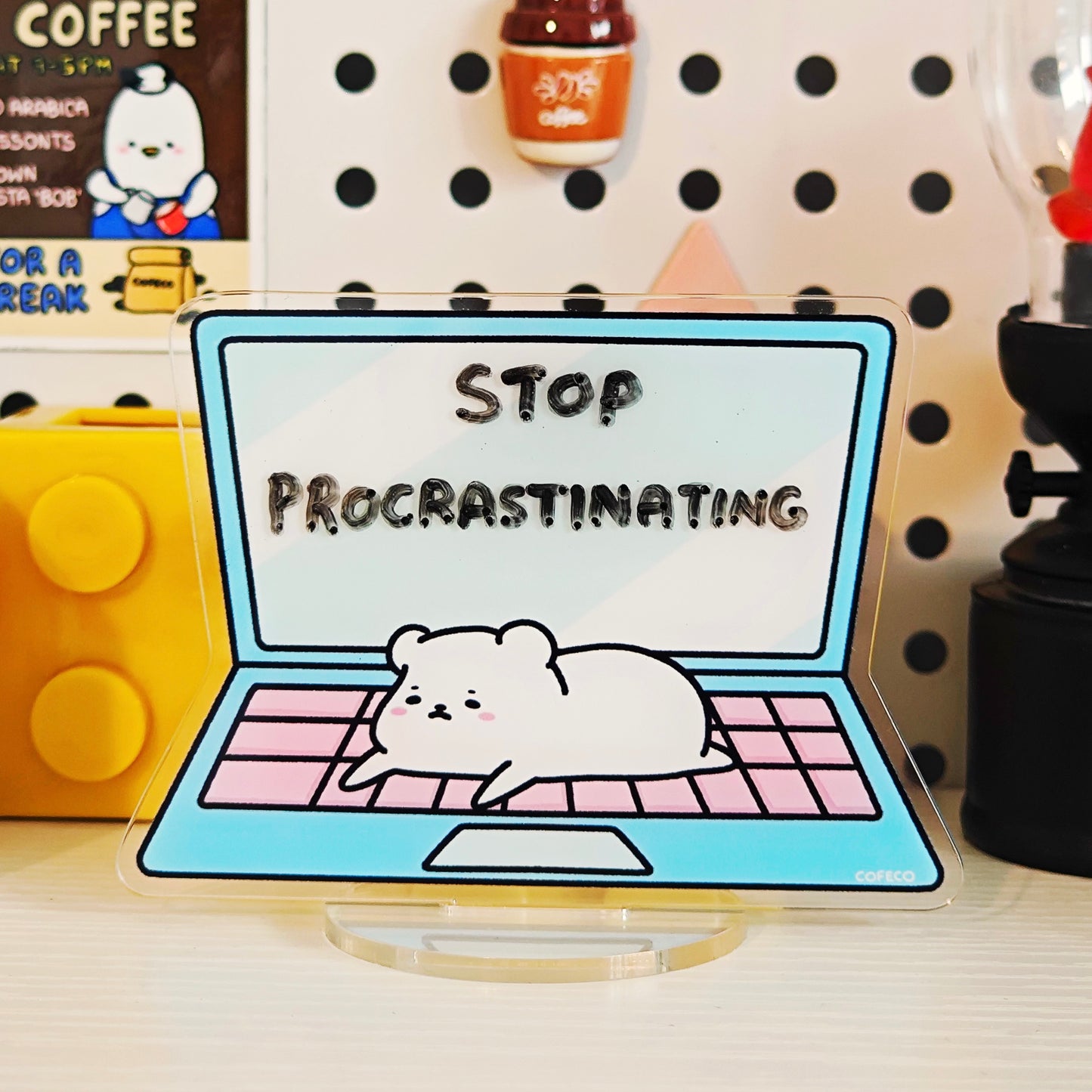 Laptop Bear Message Board