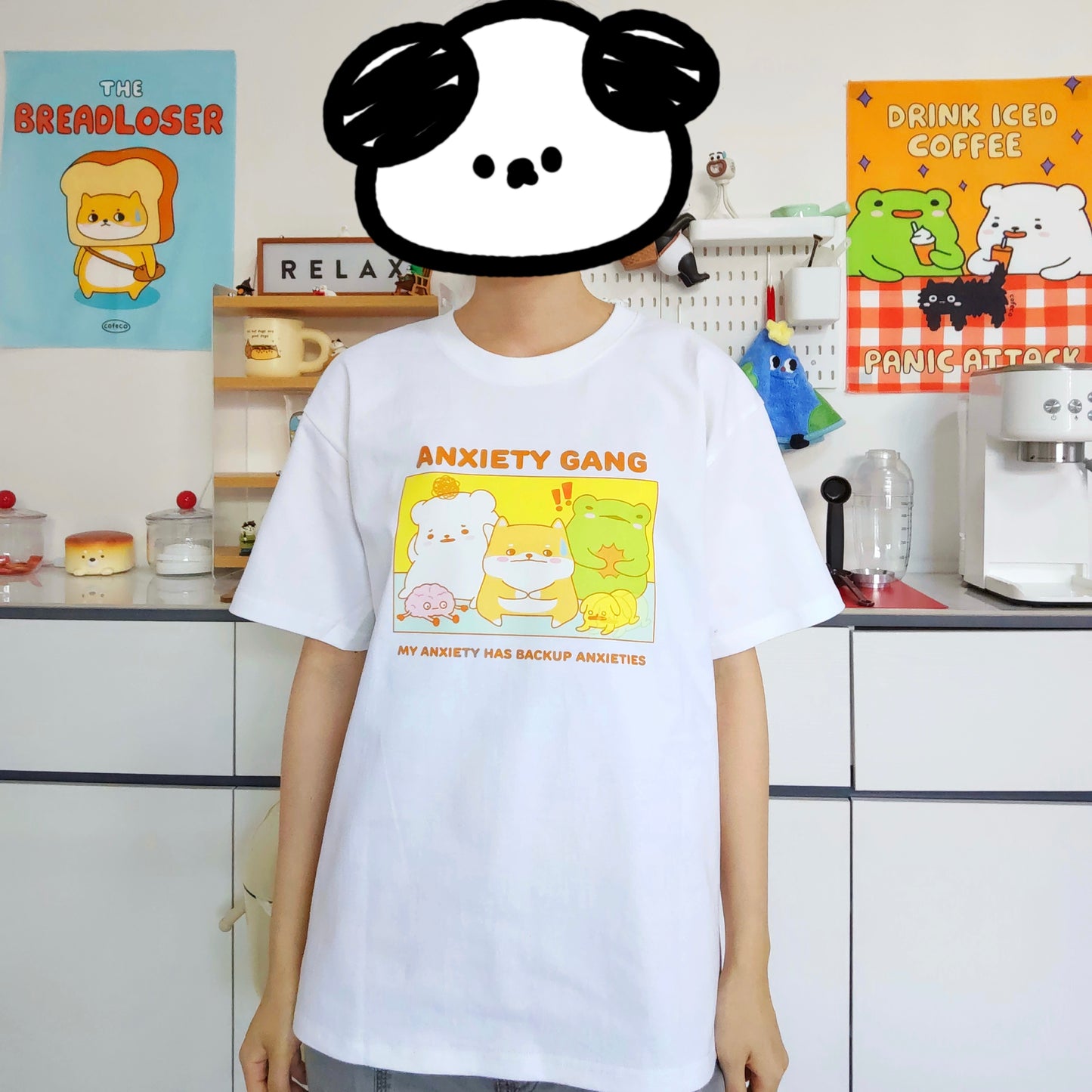 Anxiety Gang Apparel: Tshirt, Crewneck, Hoodie