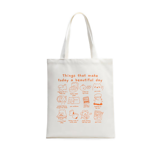 Things That Make Today a Beautiful Day Tote Bag