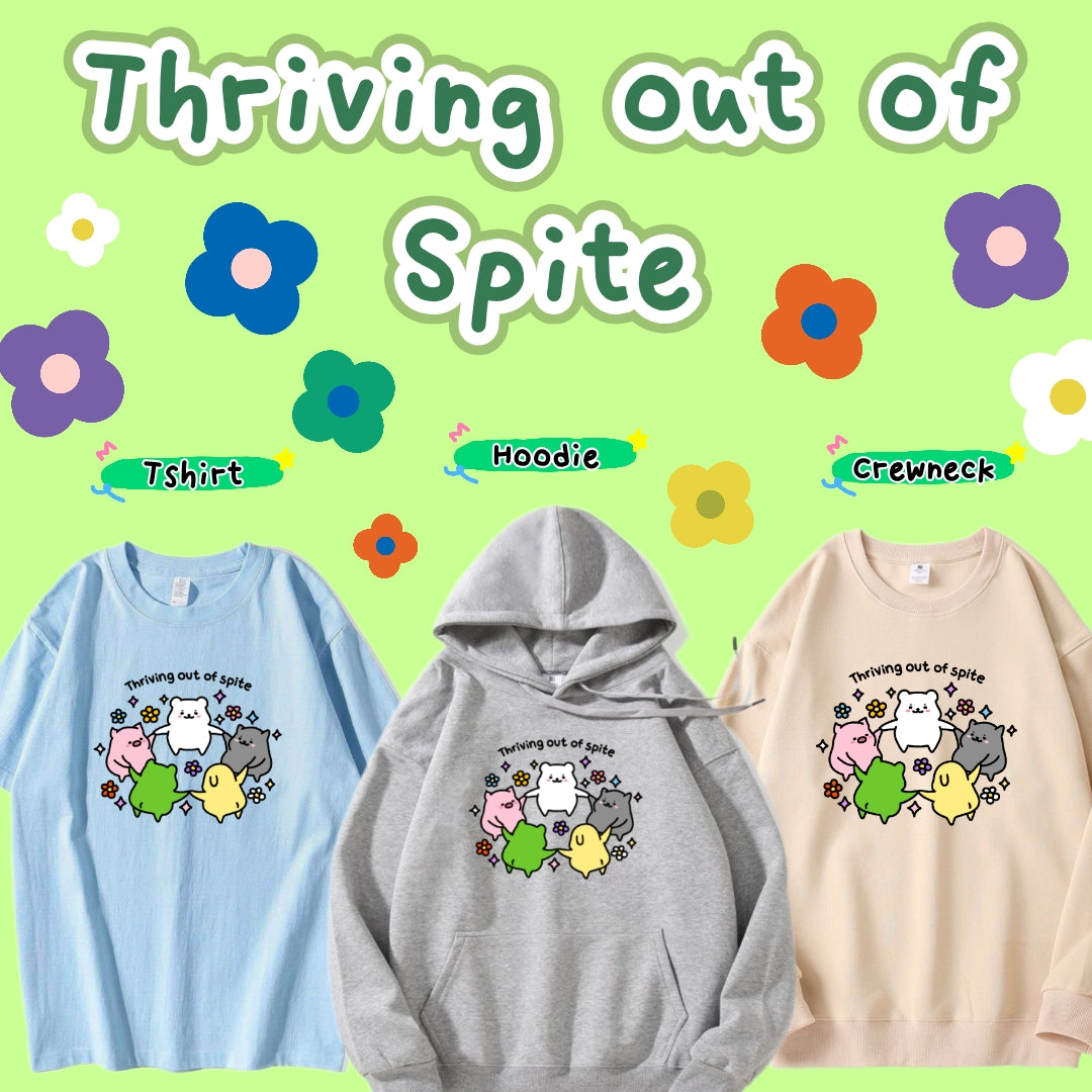 Thriving Out Of Spite Apparel: Tshirt, Crewneck, Hoodie