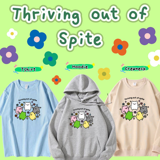Thriving Out Of Spite Apparel: Tshirt, Crewneck, Hoodie