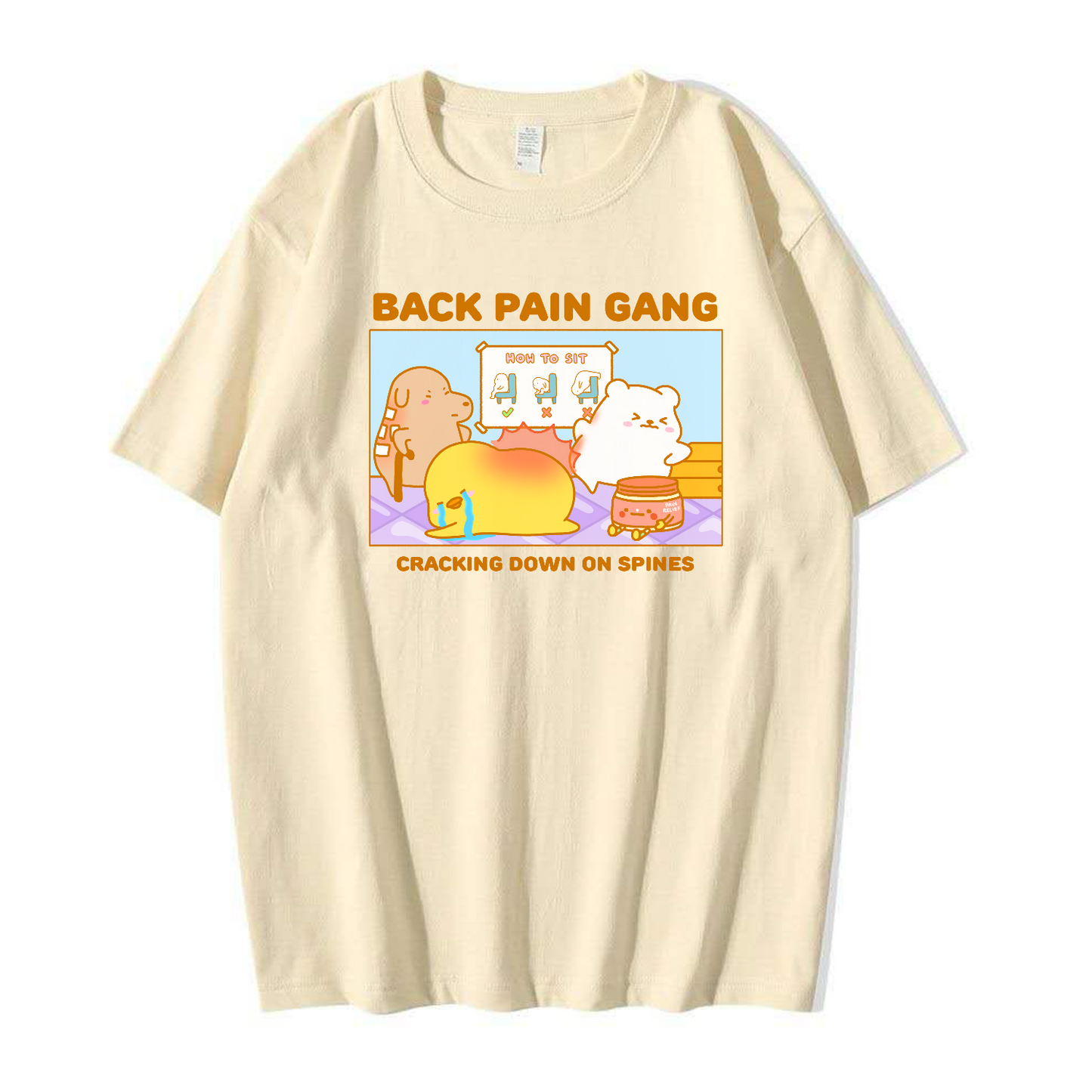 Back Pain Gang Apparel: Tshirt, Crewneck, Hoodie