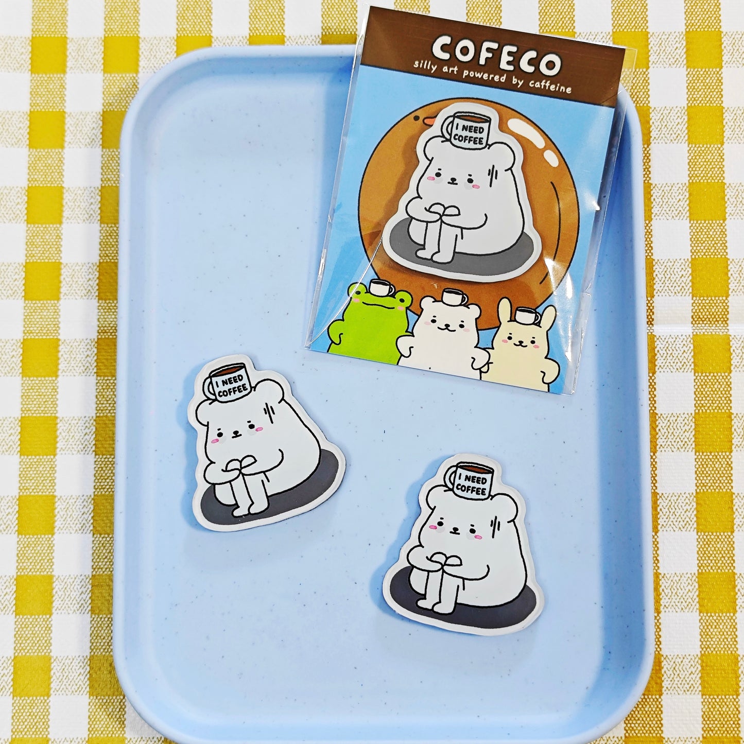 I Need Coffee Magnet