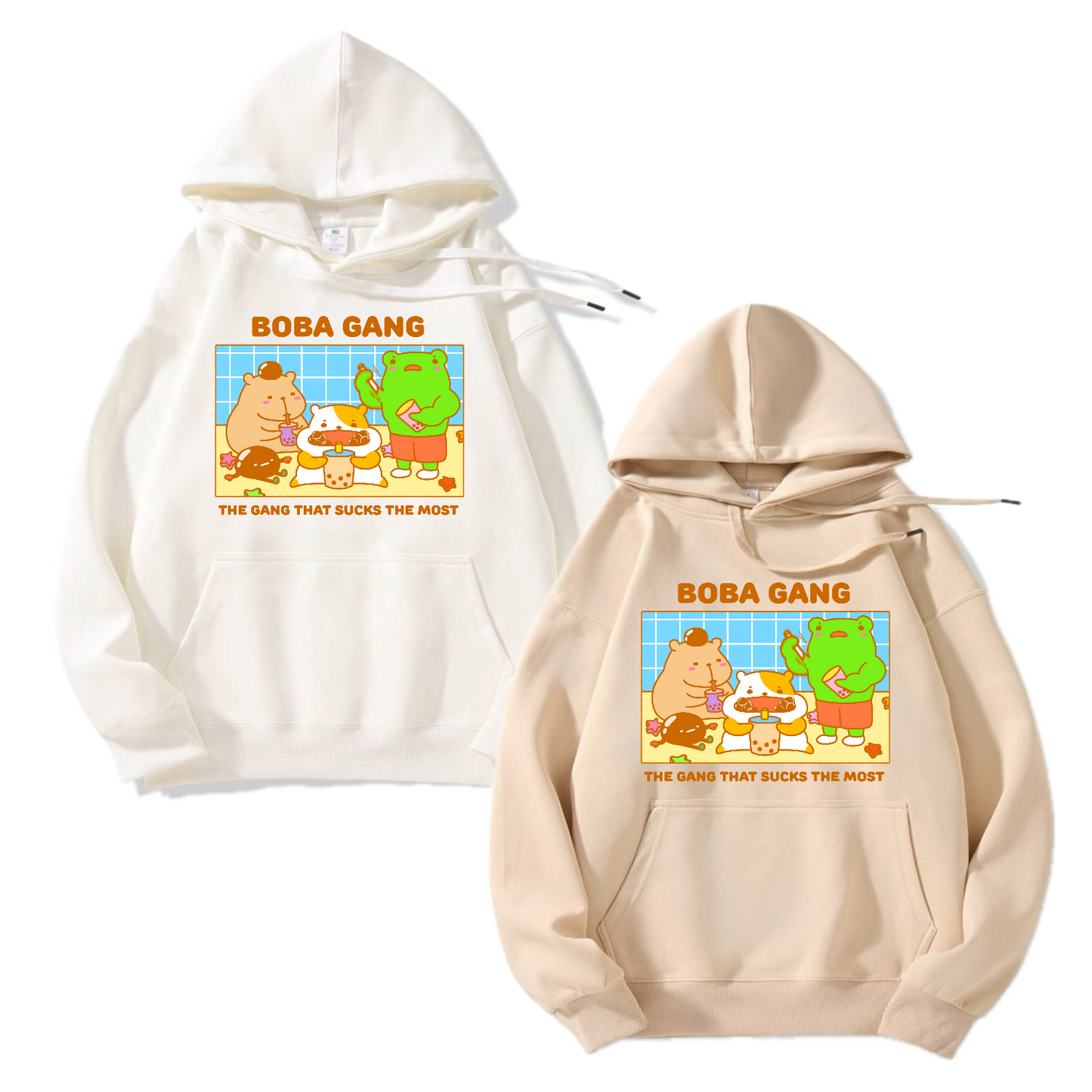 Boba Gang Apparel: Tshirt, Crewneck, Hoodie