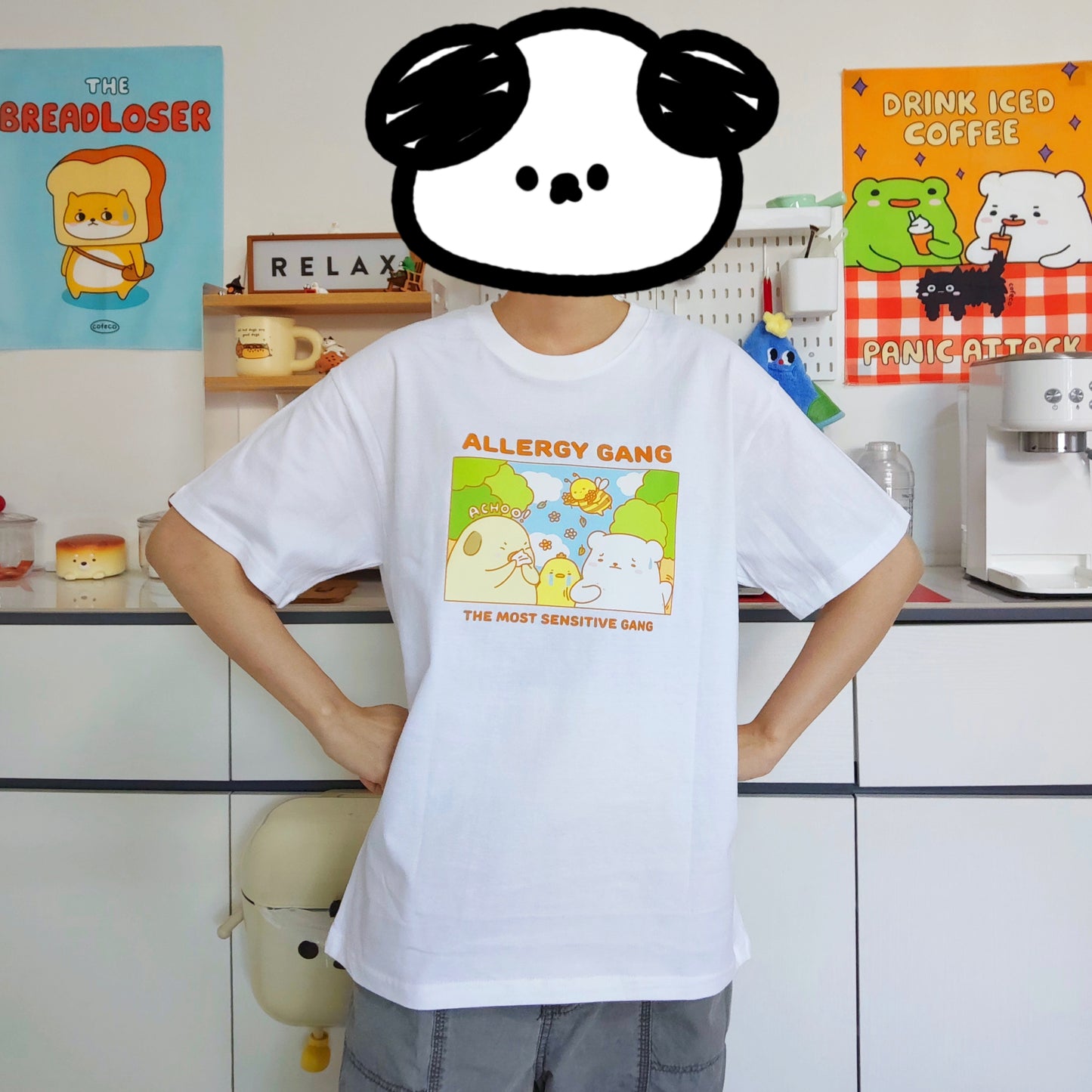 Allergy Gang Apparel: Tshirt, Crewneck, Hoodie