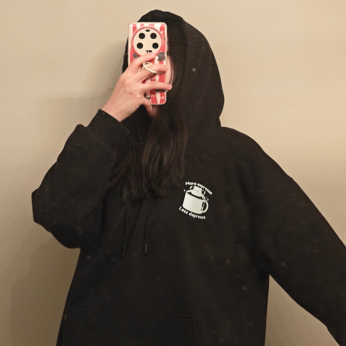 More Espresso Less Depresso Apparel: Tshirt, Crewneck, Hoodie