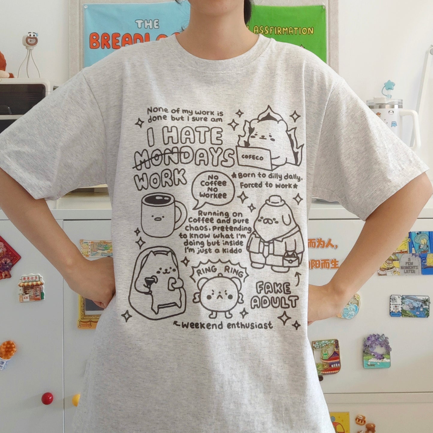I Hate Workdays Apparel: Tshirt, Crewneck, Hoodie