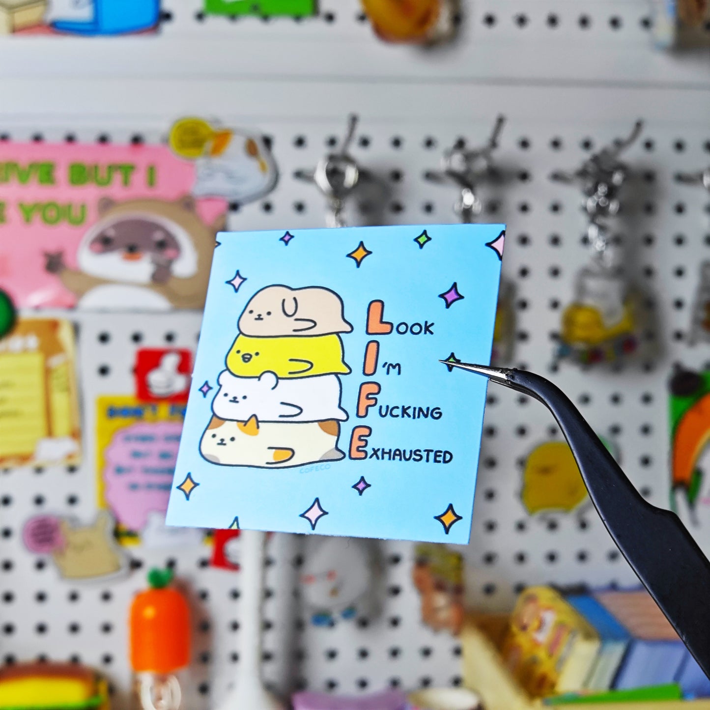 L.I.F.E. Sticker
