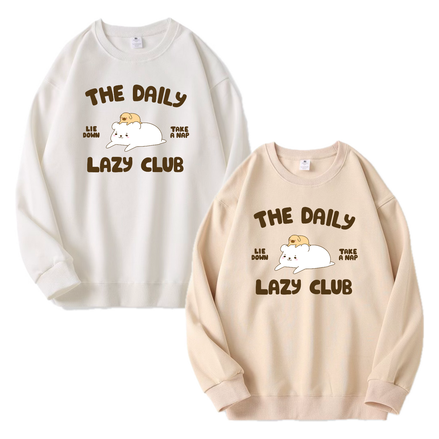Lazy Club Apparel: Tshirt, Crewneck, Hoodie