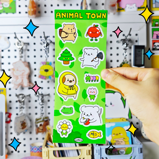 Animal Town Sticker Sheet