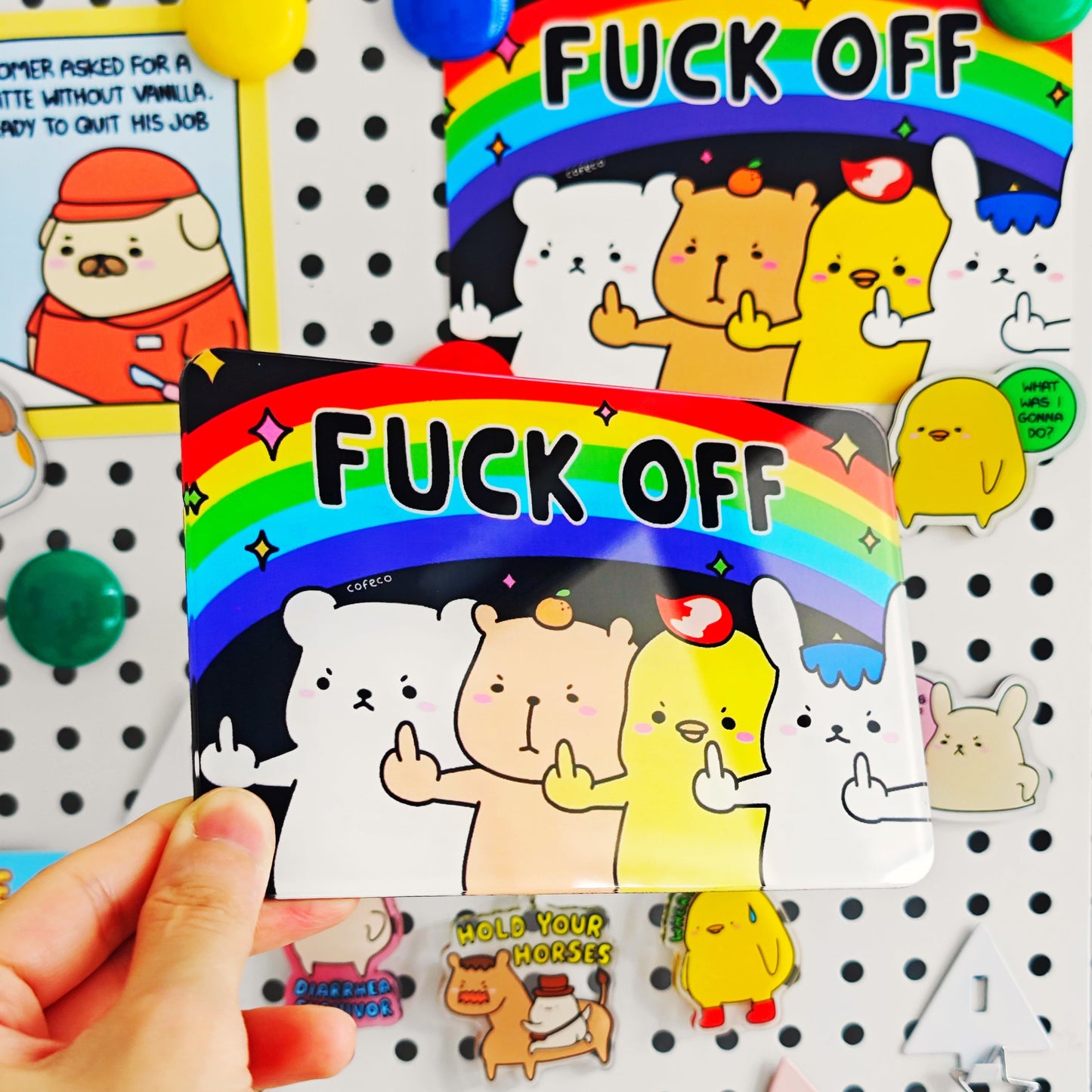 Fuck Off Sign >:(