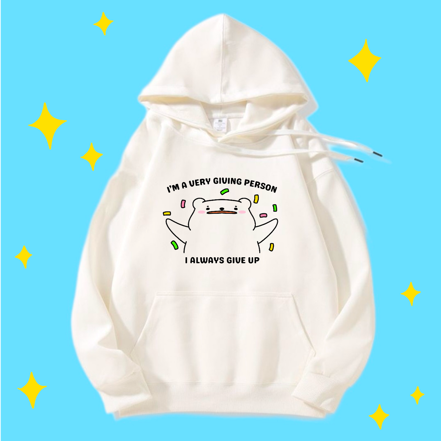 I’m Very Giving Apparel: T-shirt, Crewneck, Hoodie