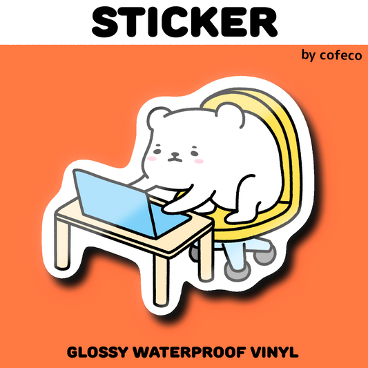 Bad Posture Sticker