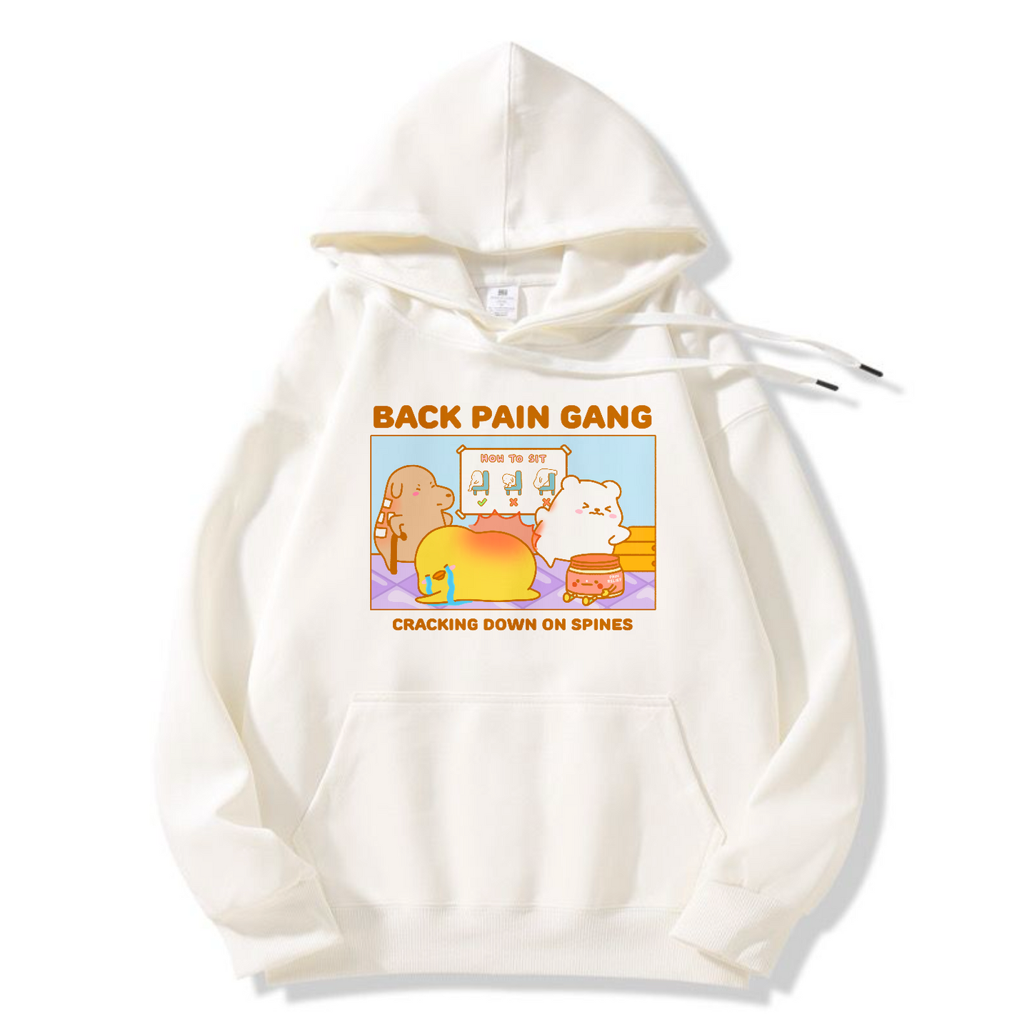 Back Pain Gang Apparel: Tshirt, Crewneck, Hoodie