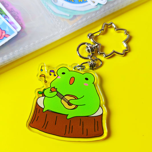 Froggo Singing Keychain