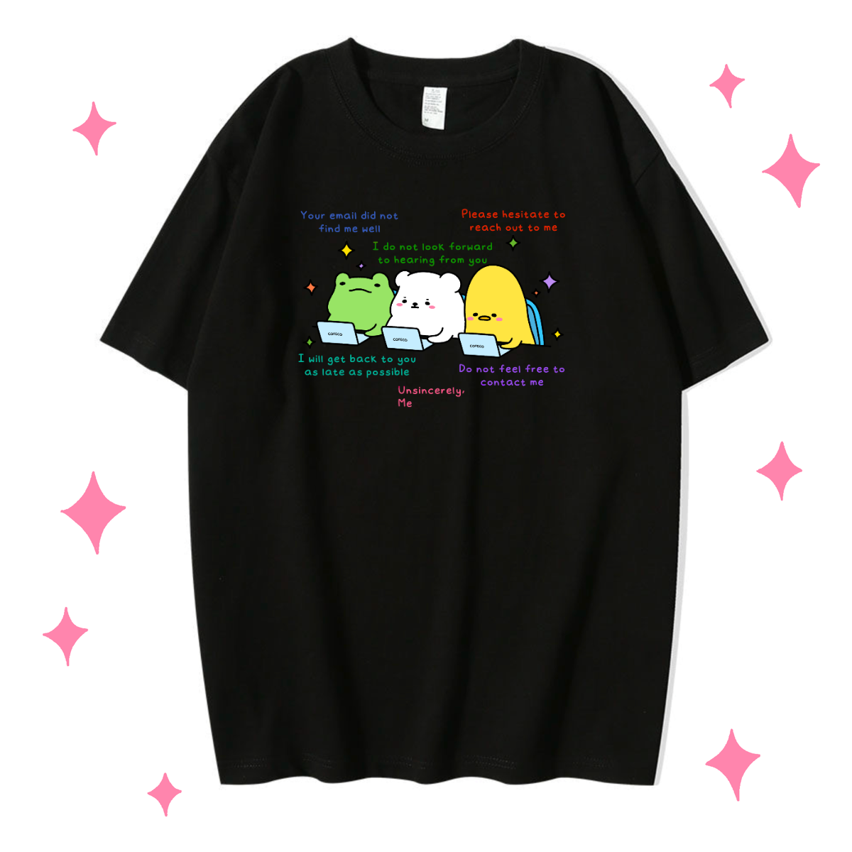 I Hate Emails Apparel: Tshirt, Crewneck, Hoodie