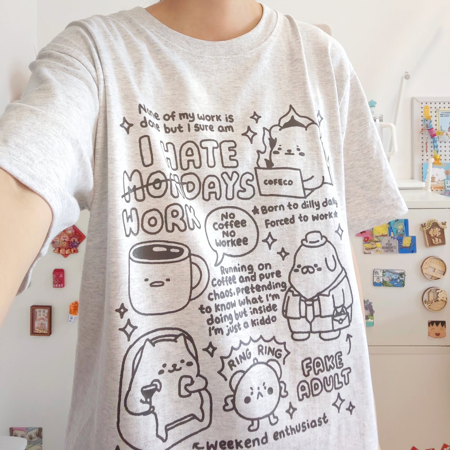 I Hate Workdays Apparel: Tshirt, Crewneck, Hoodie