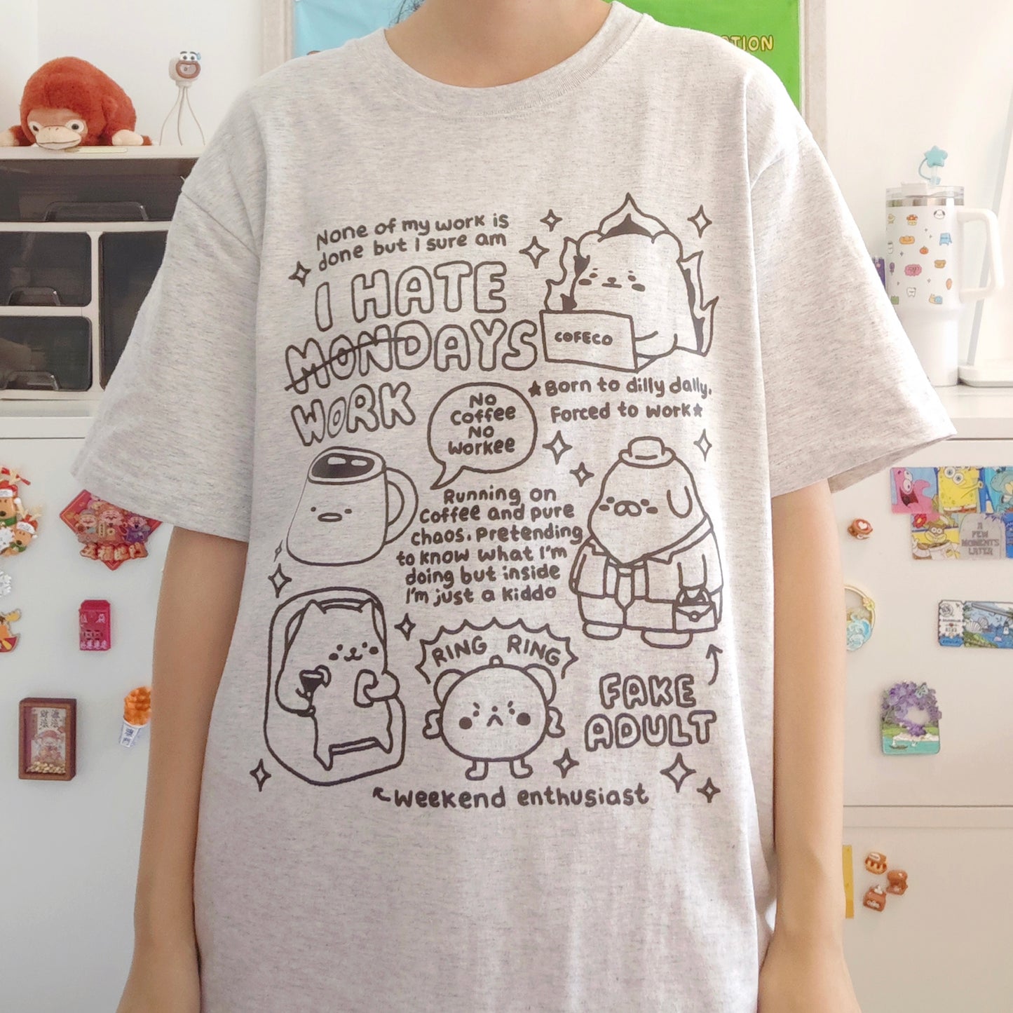 I Hate Workdays T-shirt