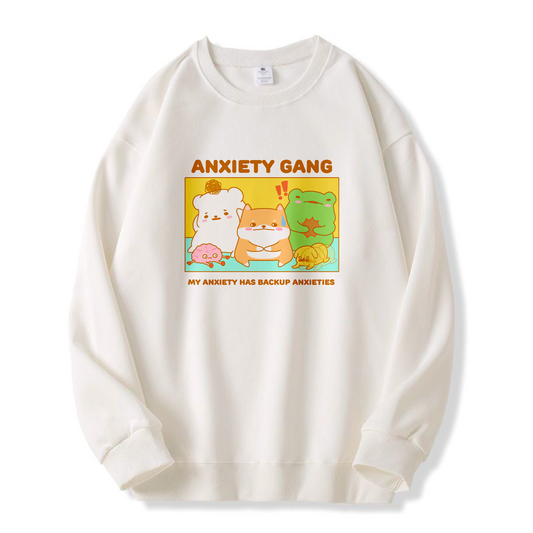 Anxiety Gang Crewneck Sweatshirt