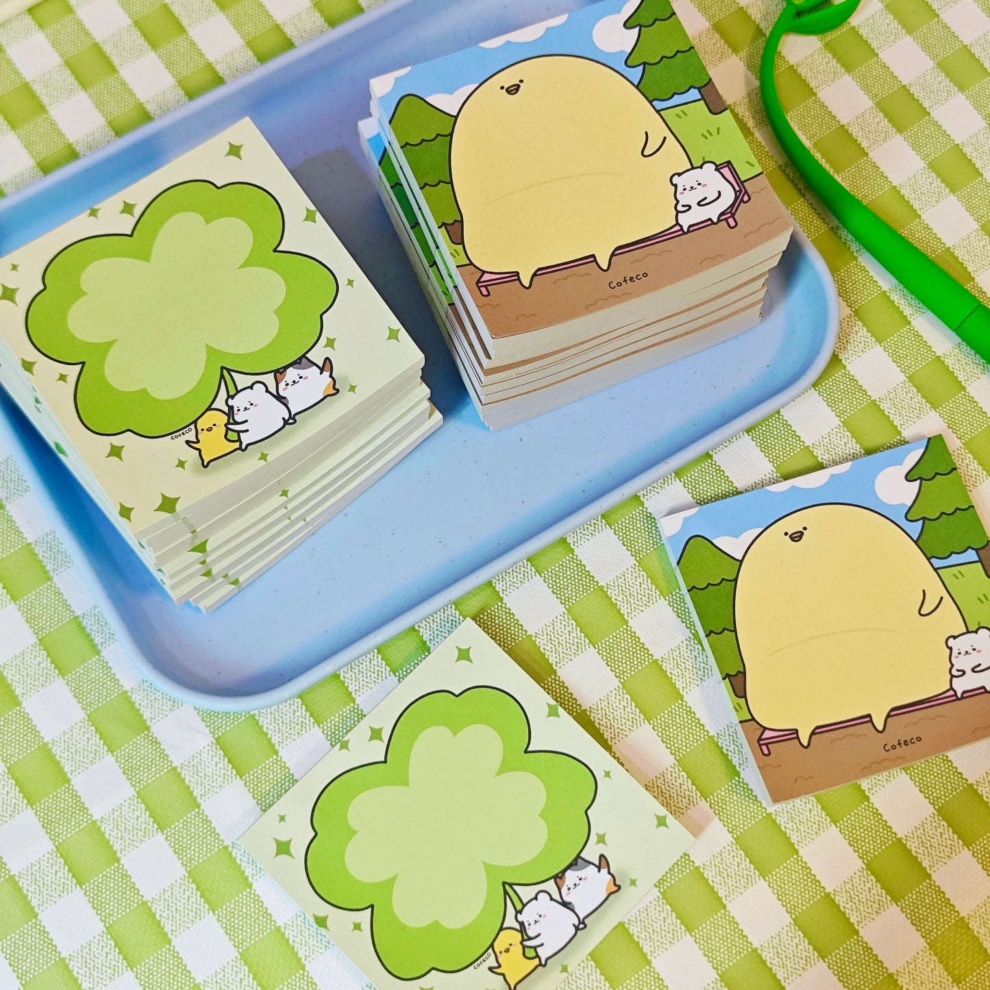 Chilling With Birb Memo Pad