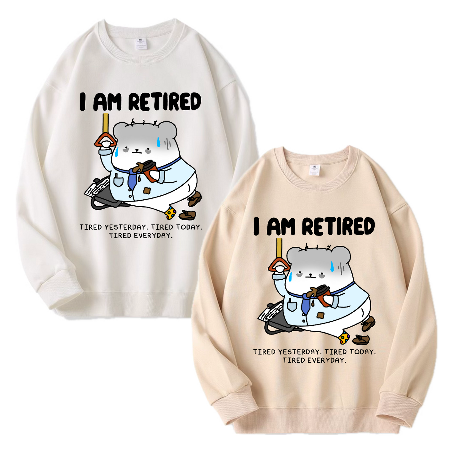 Retired Apparel: Tshirt, Crewneck, Hoodie