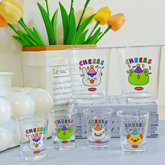 Cheers! Glass Cup Shot Glass