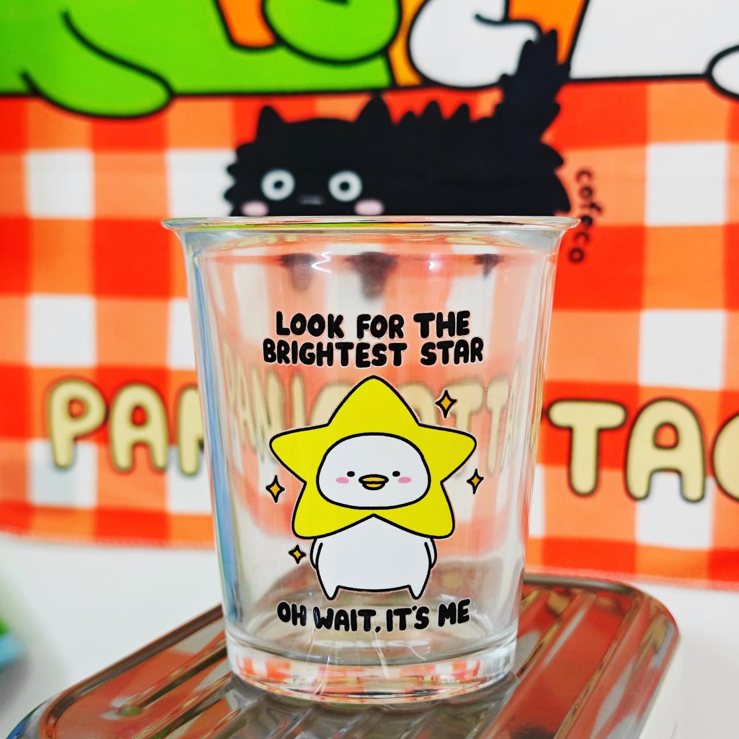 Look For the Brightest Star..Oh Wait, It’s Me Glass Cup