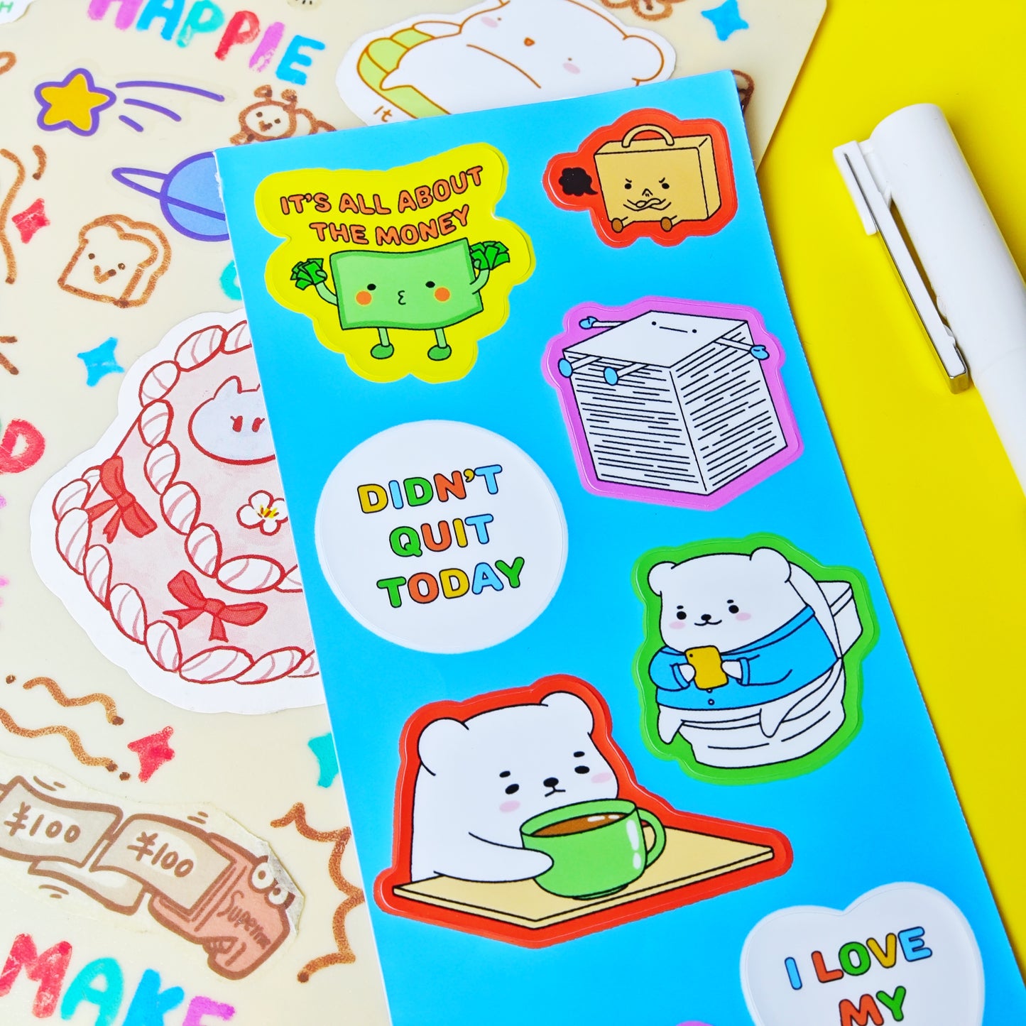 Work Day Sticker Sheet