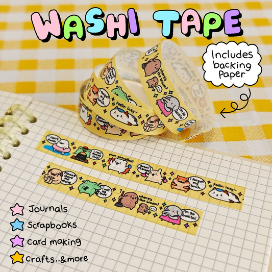 Silly Washi Tape