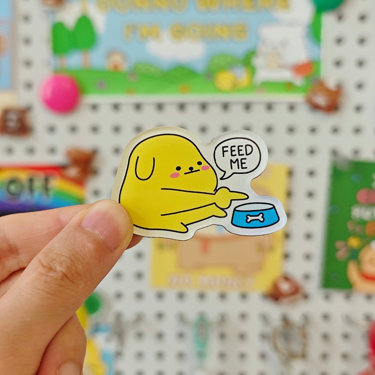Feed The Pets Magnet