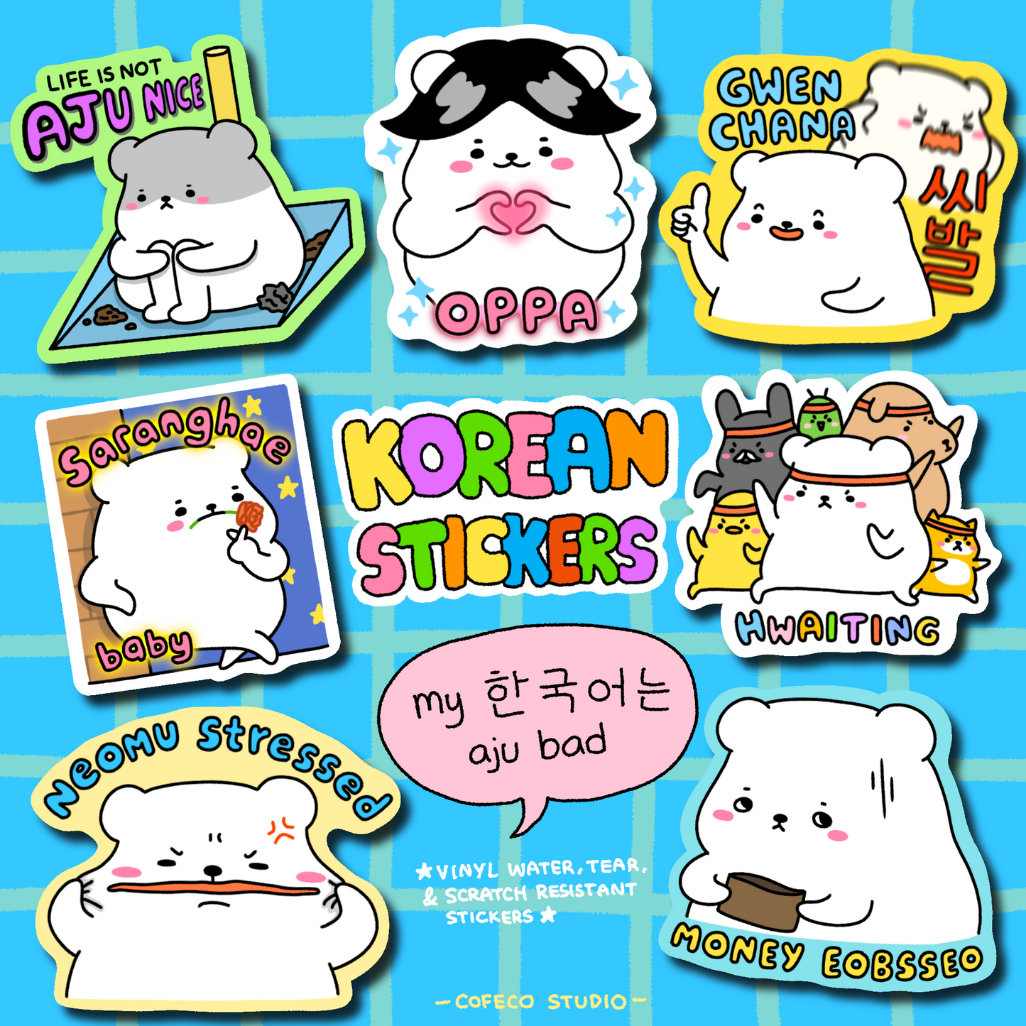 Korean Stickers Collection