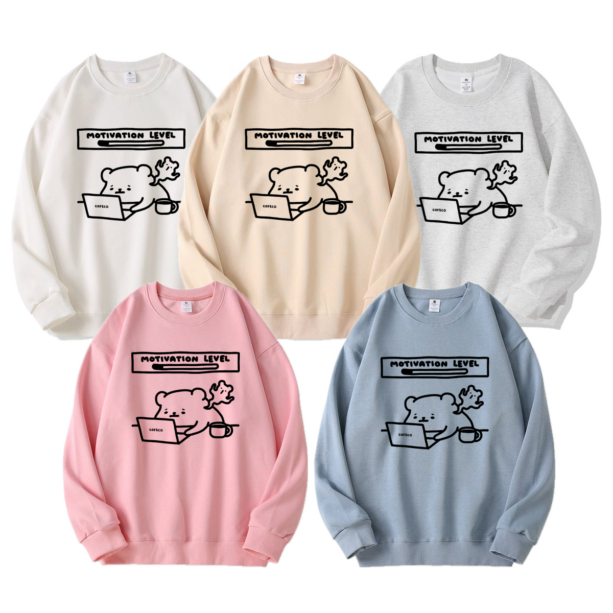 No Motivation Apparel: Tshirt, Crewneck, Hoodie