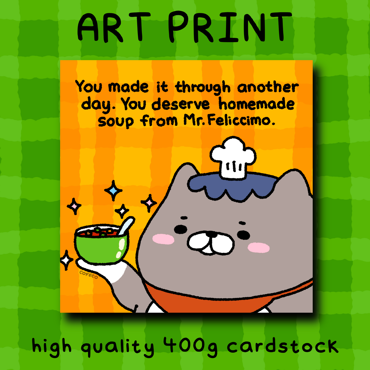 Made It Through Another Day Art Print