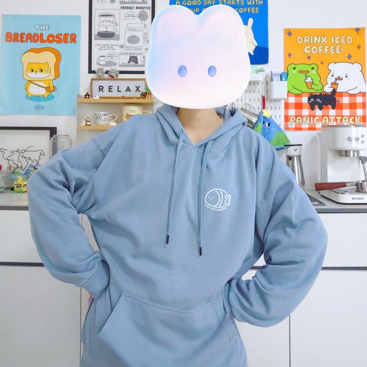 Just Keep Swimming Apparel: Tshirt, Crewneck, Hoodie