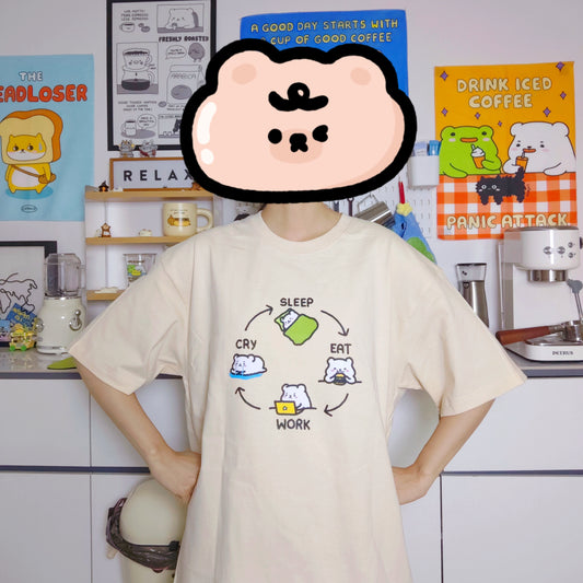 Daily Routine Apparel: T-shirt & Crewneck