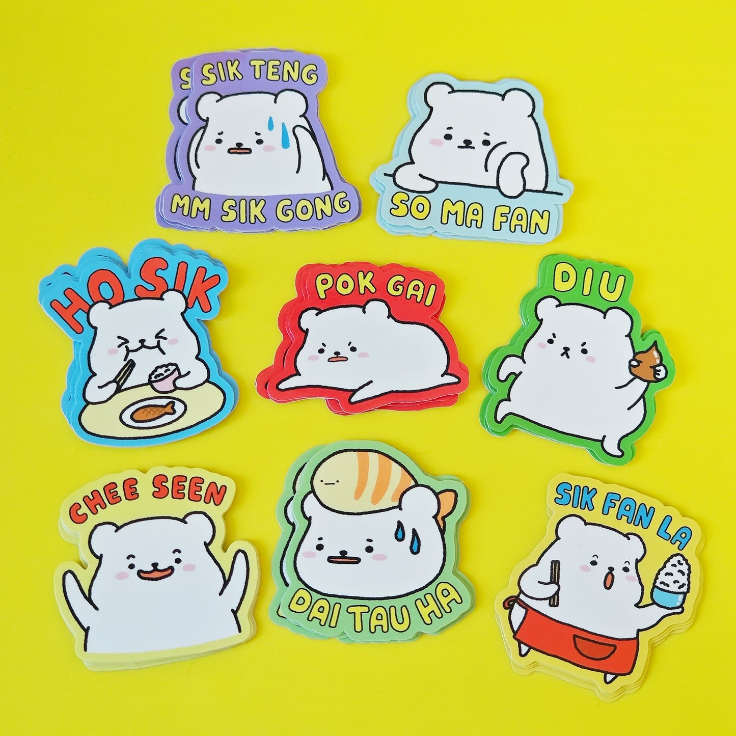 Cantonese Stickers Collection