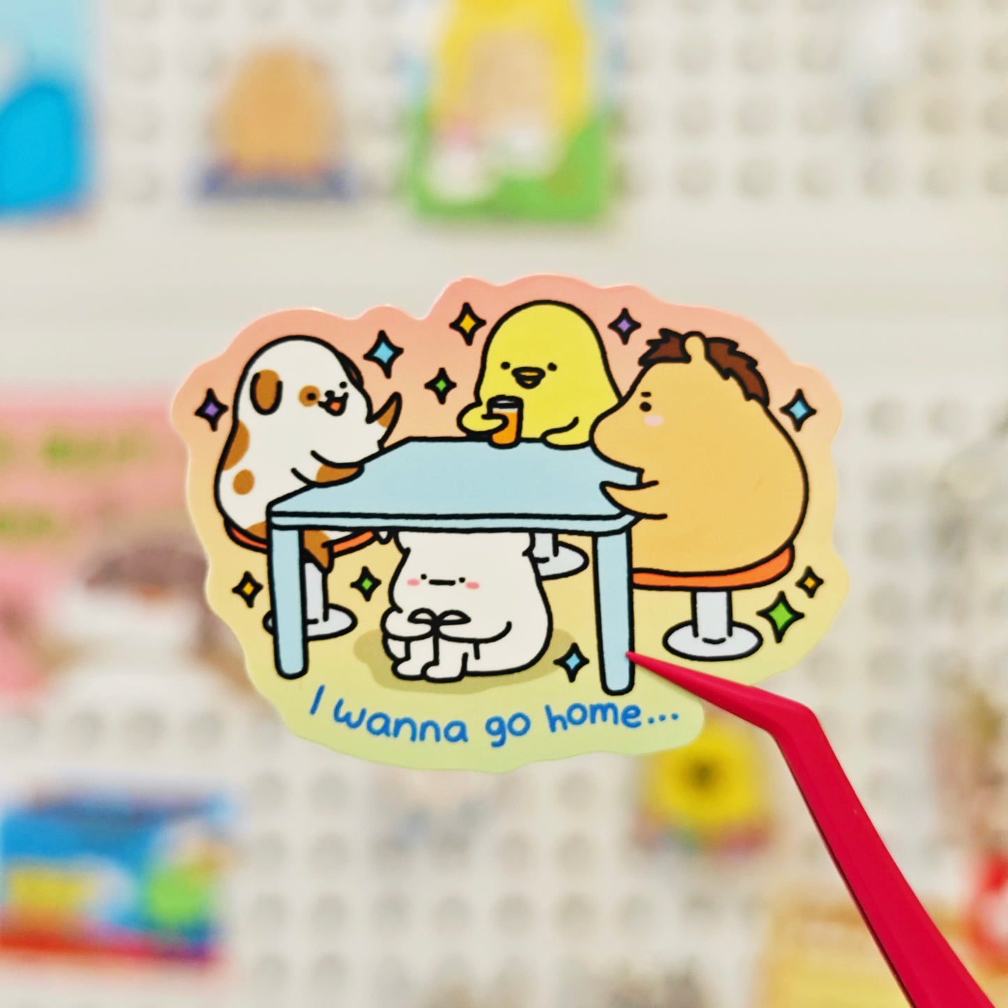 Anxious, Introverted, & Tired Stickers Collection