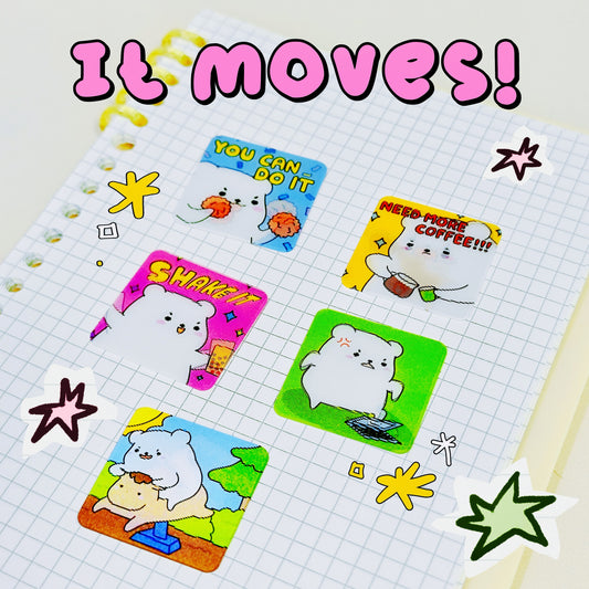 3D Animated Sticker