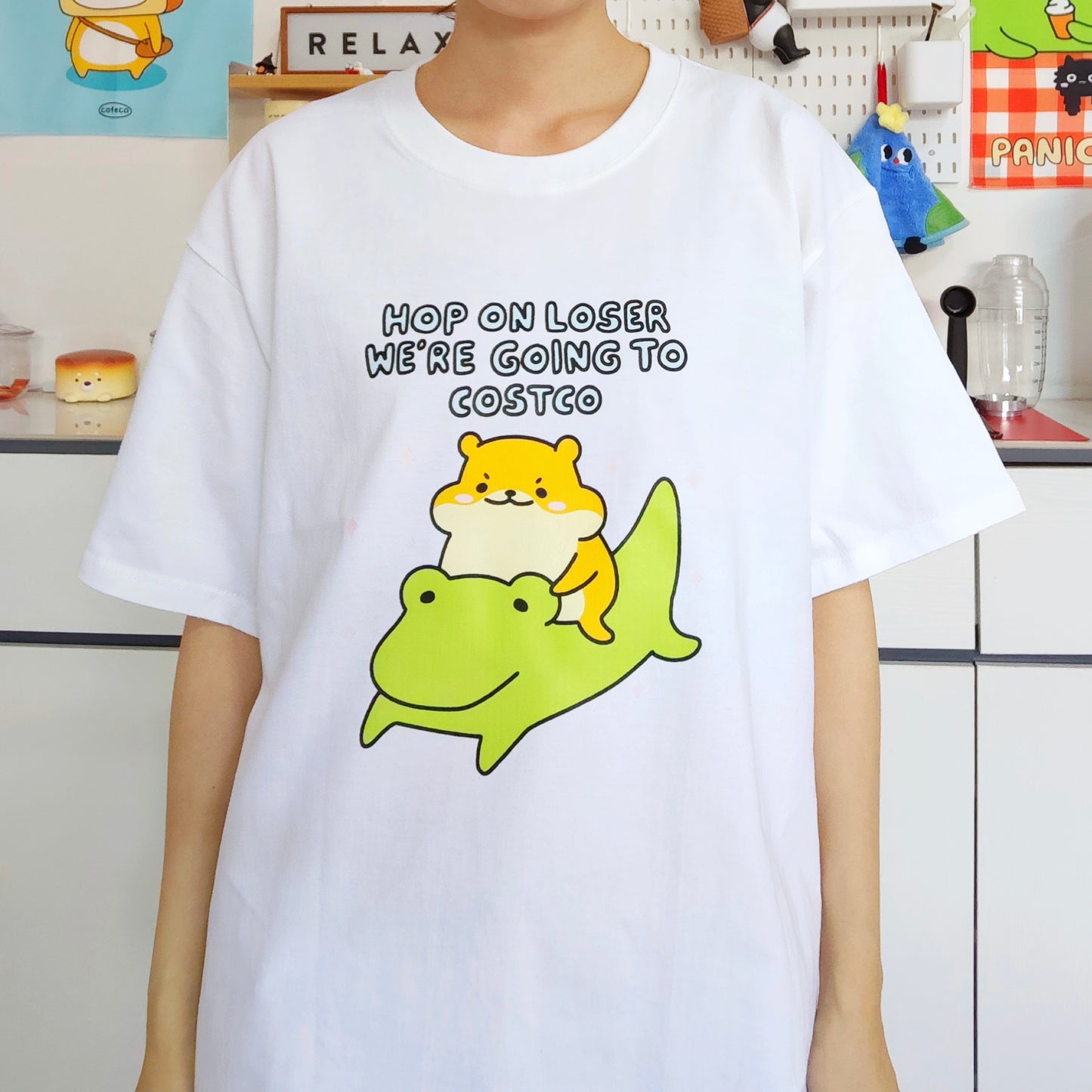Hop On Loser, We’re Going To Costco Apparel: Tshirt, Crewneck, Hoodie