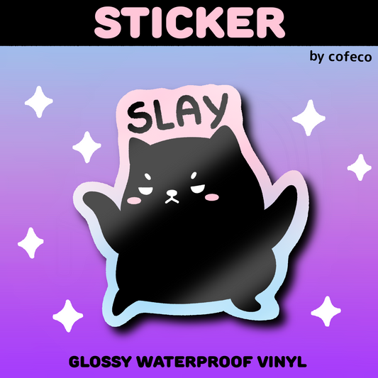 Slay Gradient Sticker