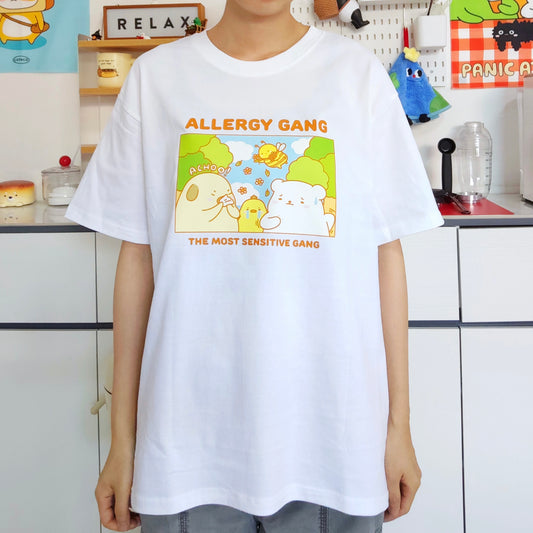 Allergy Gang Apparel: Tshirt, Crewneck, Hoodie