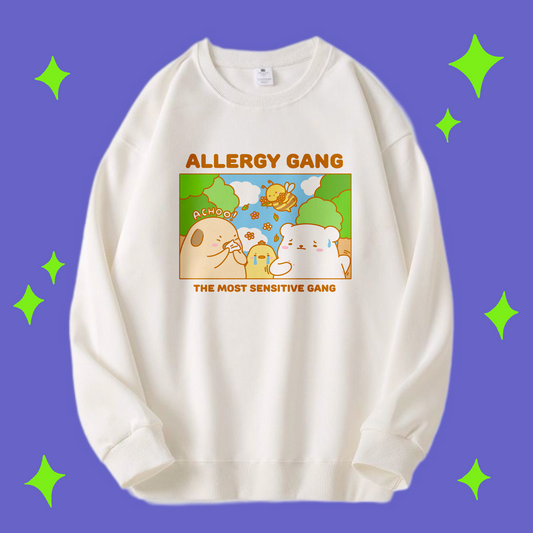 Allergy Gang Crewneck Shirt