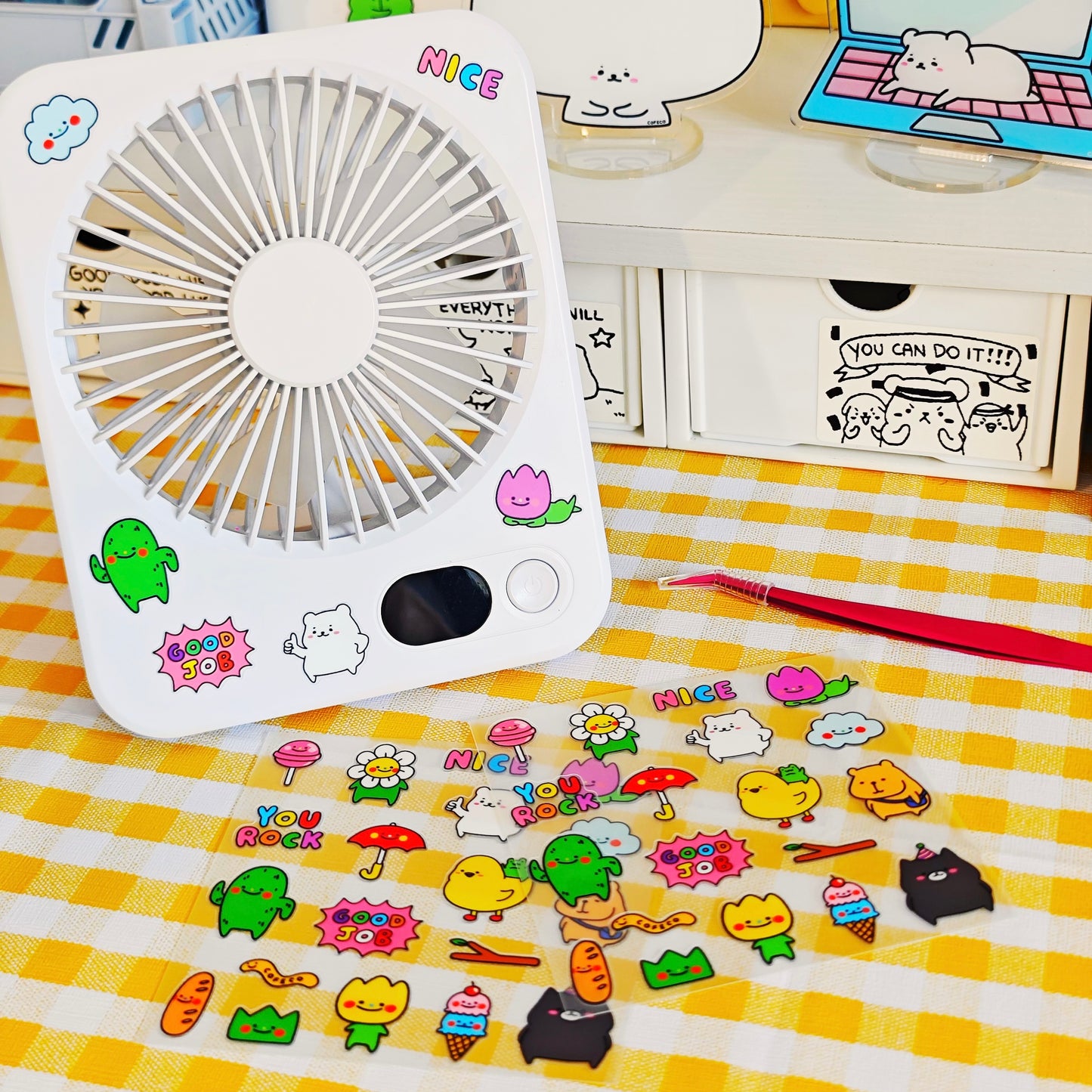 You Rock Fren Clear Matte Sticker Sheet
