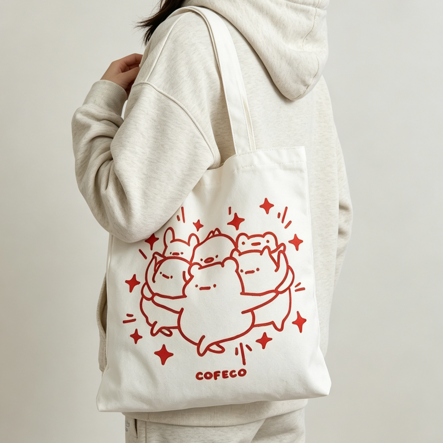 Aesthetic Star Pose Tote Bag