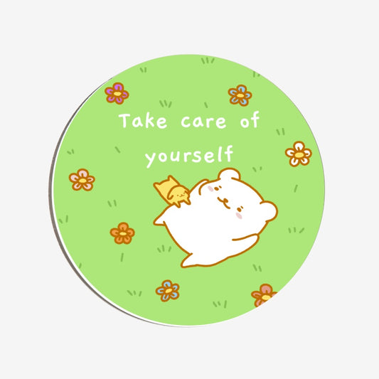 Take Care of Yourself Coaster