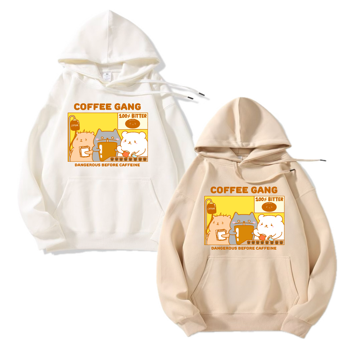 Coffee Gang Apparel: T-shirt, Crewneck, Hoodie