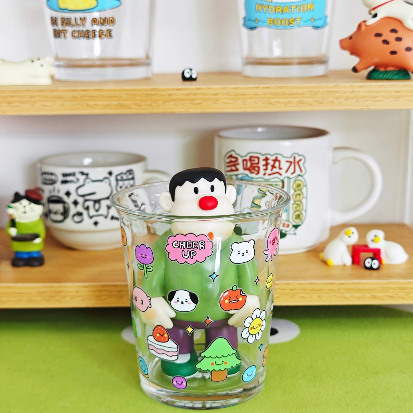 Animal Town Glass Cup