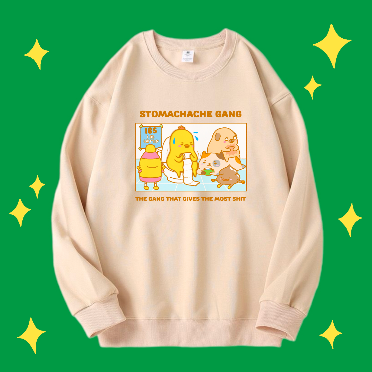 Stomachache Gang Apparel: Tshirt, Crewneck, Hoodie