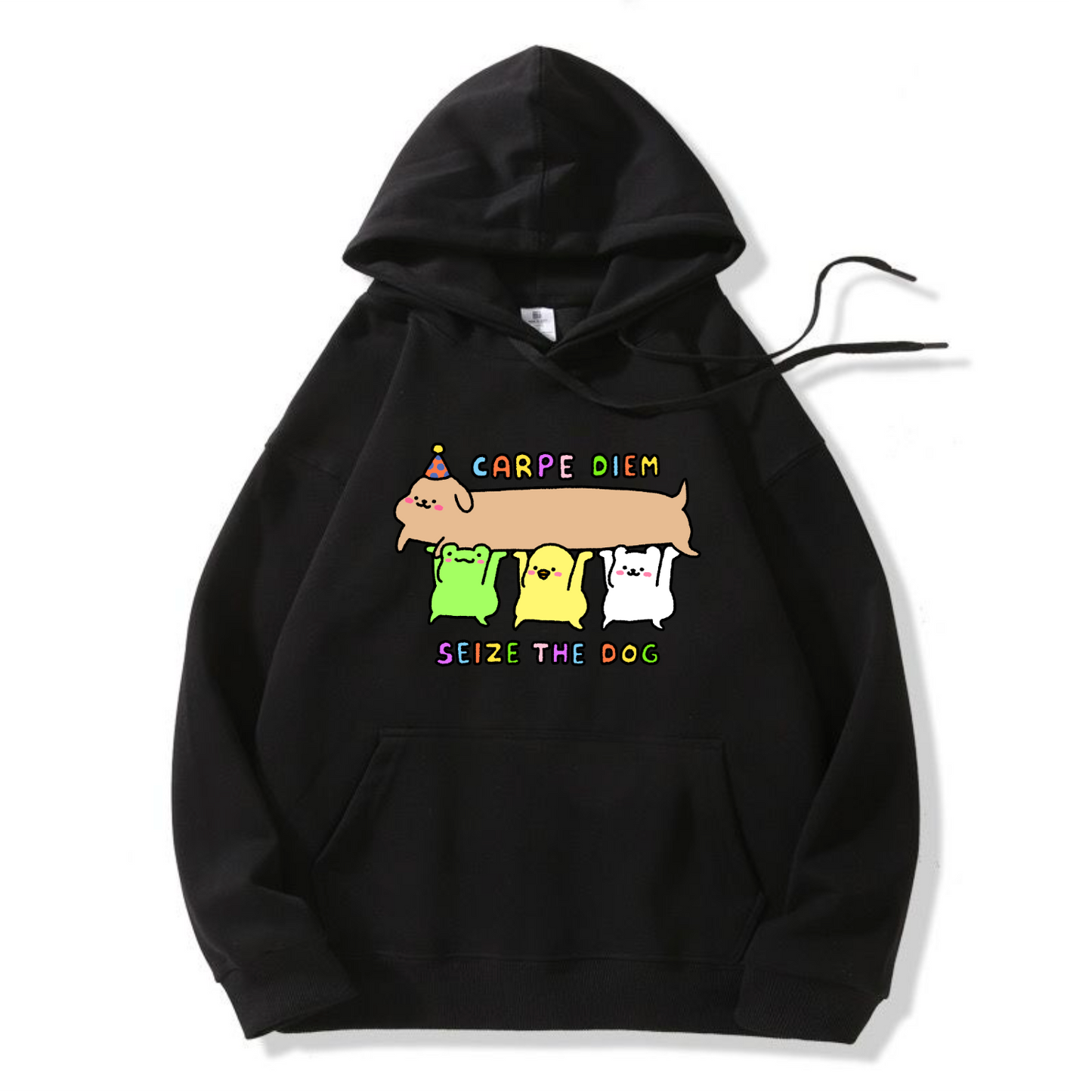 Carpe Diem Seize The Dog Apparel: Tshirt, Crewneck, Hoodie