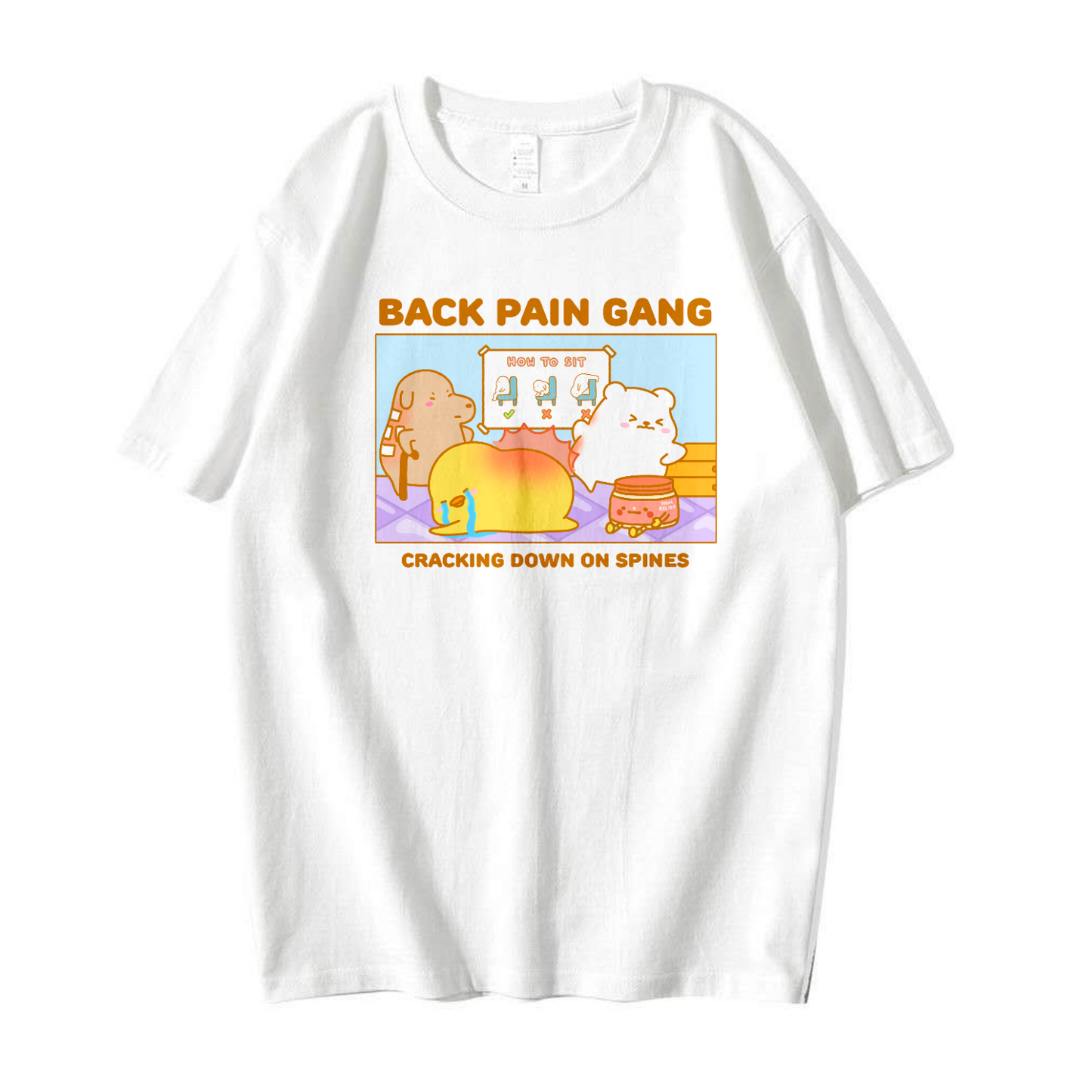 Back Pain Gang Apparel: Tshirt, Crewneck, Hoodie